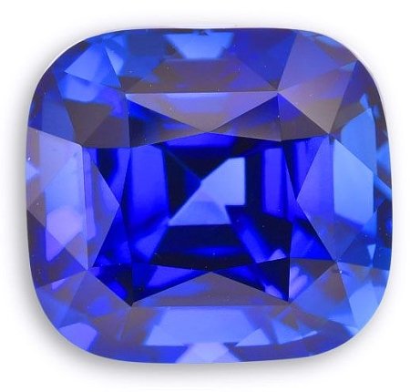 14.74 ct Cushion Blue Natural Sapphire