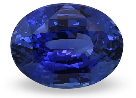 10.46 ct Oval Blue Natural Sapphire