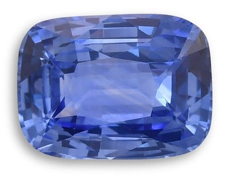 3.31 ct Cushion Blue Natural Sapphire
