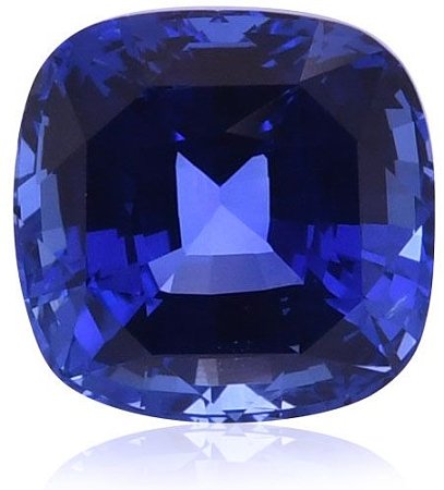 5.56 ct Cushion Blue Natural Sapphire