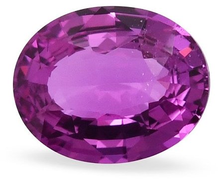 3.98 ct Oval Pink Natural Sapphire