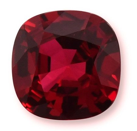 1.19 ct Cushion Red Natural Ruby