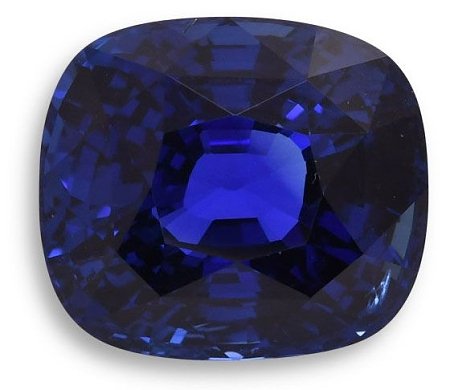 23.24 ct Cushion Blue Natural Sapphire