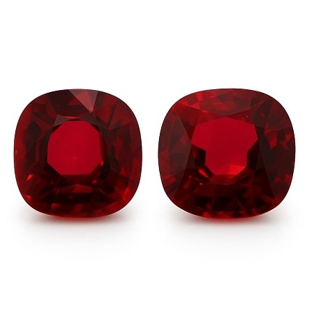 2.56 ct Cushion Red Natural Ruby