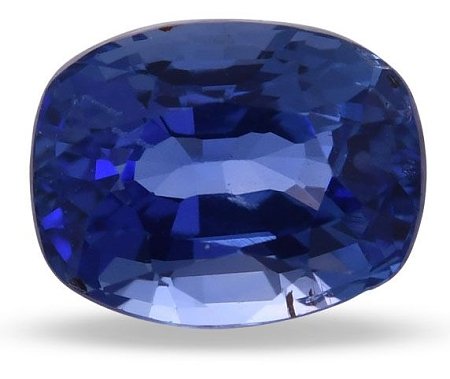 2.04 ct Cushion Blue Natural Sapphire