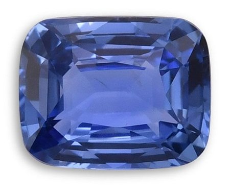 2.08 ct Cushion Blue Natural Sapphire