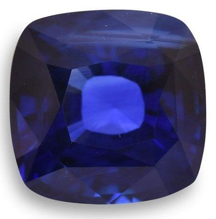 5.56 ct Cushion Blue Natural Sapphire