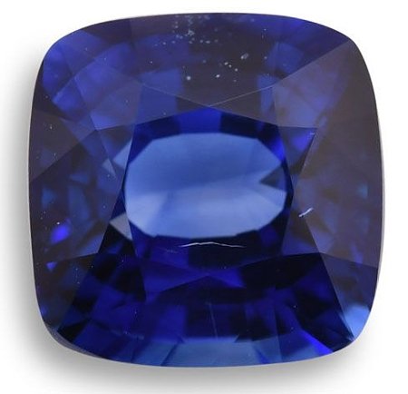5.63 ct Cushion Blue Natural Sapphire