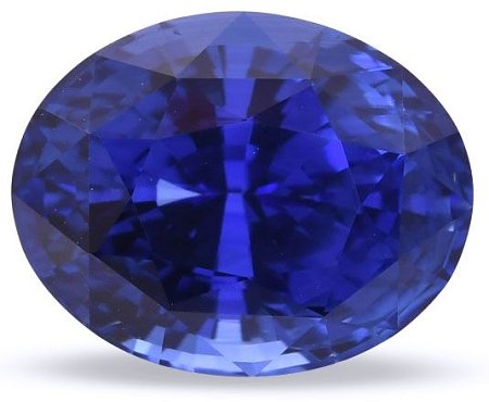7.28 ct Oval Blue Natural Sapphire