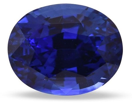 8.09 ct Oval Blue Natural Sapphire