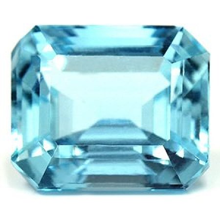 8.26 ct Emerald Blue Natural Aquamarine