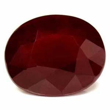 2.88 ct Oval Red Natural Ruby