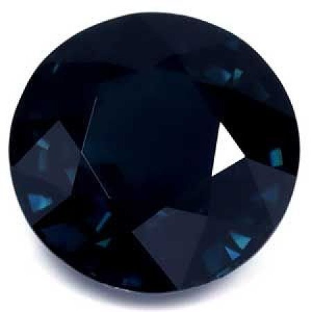 4.24 ct Round Blue Natural Sapphire