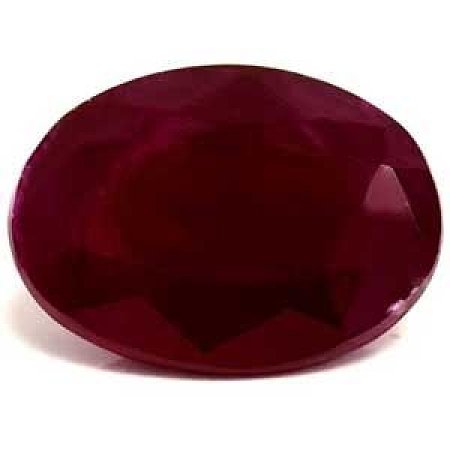 2.01 ct Oval Red Natural Ruby