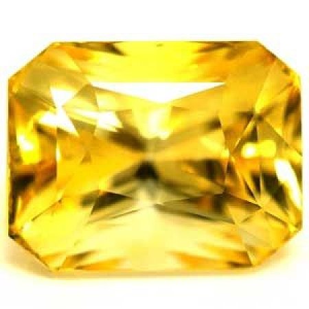 4.03 ct Emerald Yellow Natural Sapphire