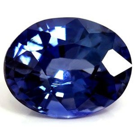 1.04 ct Oval Blue Natural Sapphire
