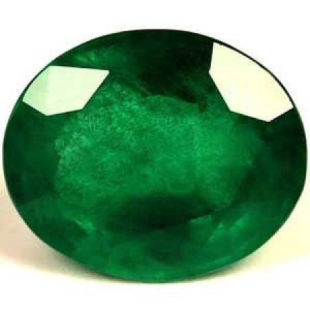 3.26 ct Oval Green Natural Emerald