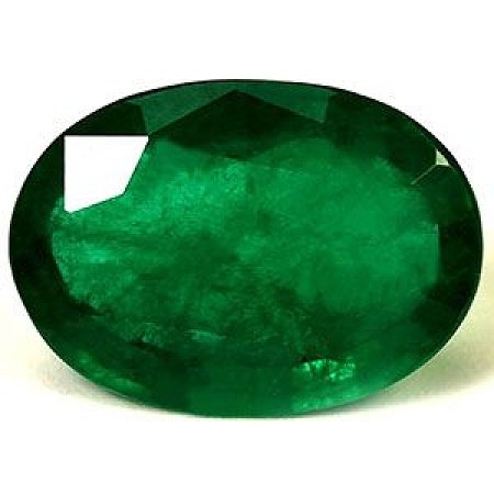 3.50 ct Oval Green Natural Emerald