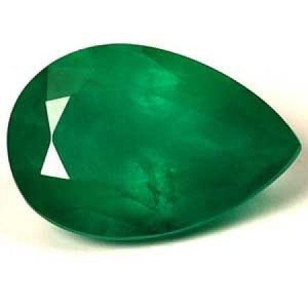 1.16 ct Pear Green Natural Emerald