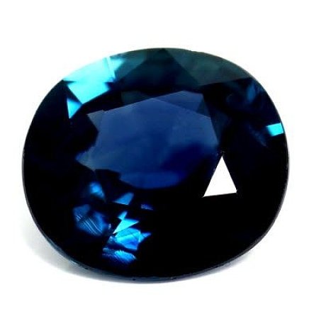 1.98 ct Oval Blue Natural Sapphire