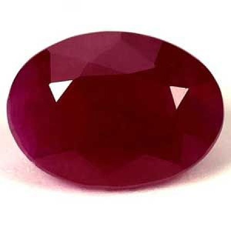 1.89 ct Oval Red Natural Ruby