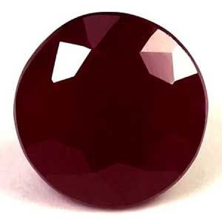 1.63 ct Round Red Natural Ruby