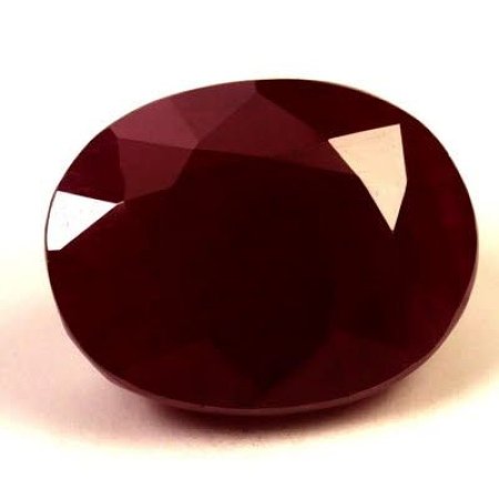 6.16 ct Oval Red Natural Ruby