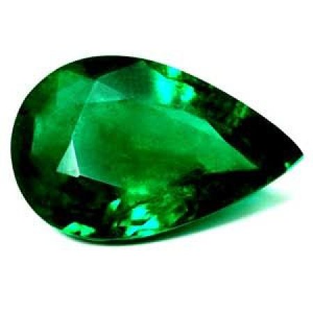 4.71 ct Pear Green Natural Emerald