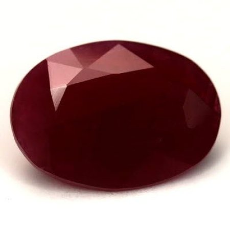 5.87 ct Oval Red Natural Ruby