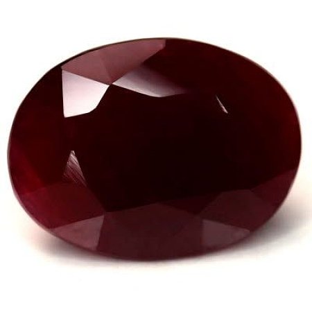 9.18 ct Oval Red Natural Ruby