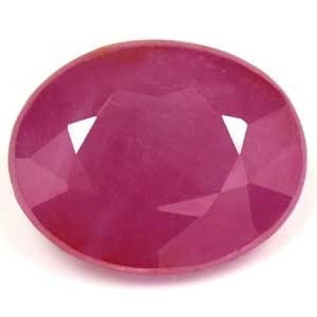 4.09 ct Oval Red Natural Ruby