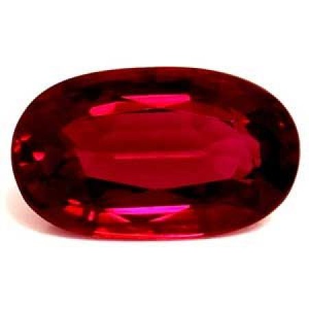 0.53 ct Oval Red Natural Ruby