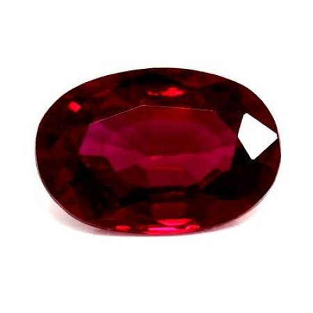 0.47 ct Oval Red Natural Ruby