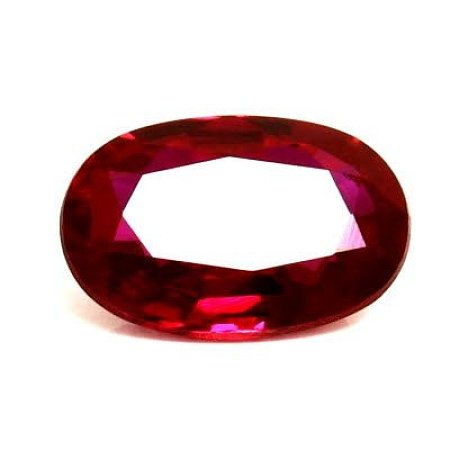 0.46 ct Oval Red Natural Ruby