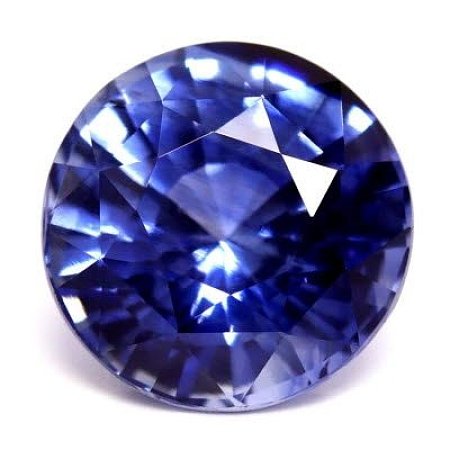 2.05 ct Round Blue Natural Sapphire