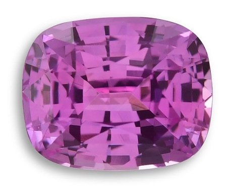 1.58 ct Cushion Pink Natural Sapphire
