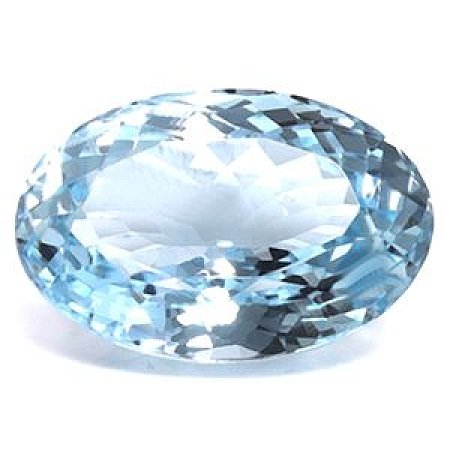 6.66 ct Oval Blue Natural Aquamarine