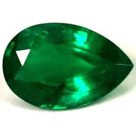 2.07 ct Pear Green Natural Emerald