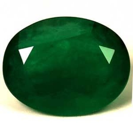 4.36 ct Oval Green Natural Emerald