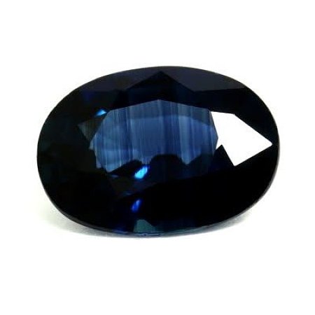 0.87 ct Oval Blue Natural Sapphire