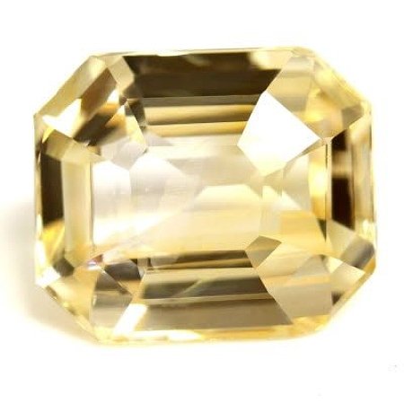8.18 ct Emerald Yellow Natural Sapphire