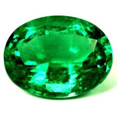 2.96 ct Oval Green Natural Emerald