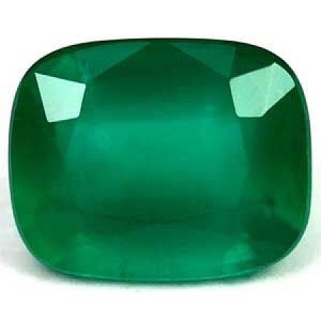 1.22 ct Cushion Green Natural Emerald
