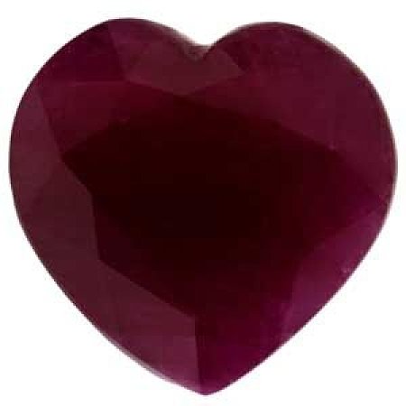 6.53 ct Heart Red Natural Ruby