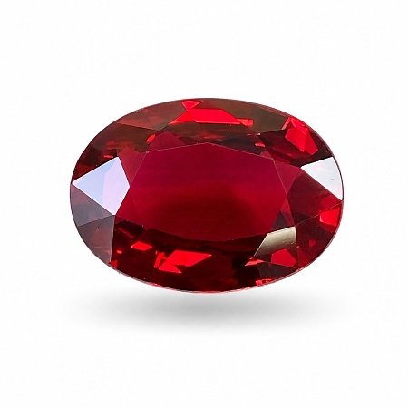 2.21 ct Oval Red Natural Ruby