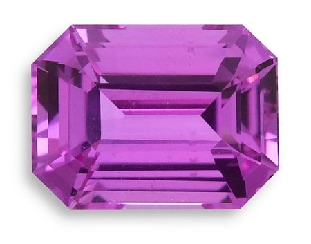 1.56 ct Emerald Pink Natural Sapphire