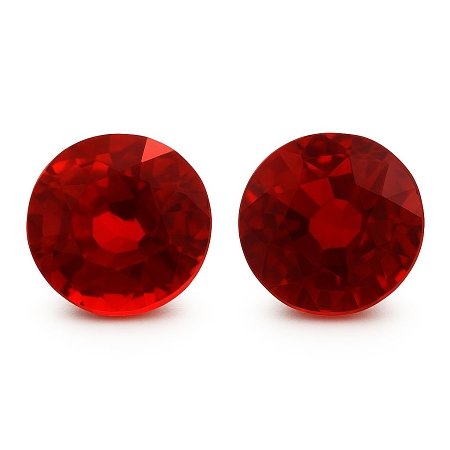 3.27 ct Round Red Natural Ruby
