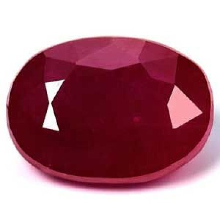 4.42 ct Oval Red Natural Ruby
