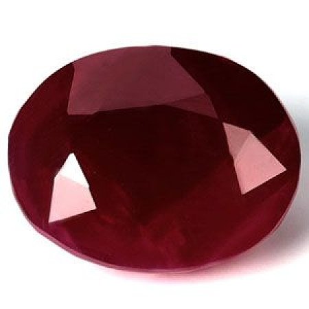 3.18 ct Oval Red Natural Ruby