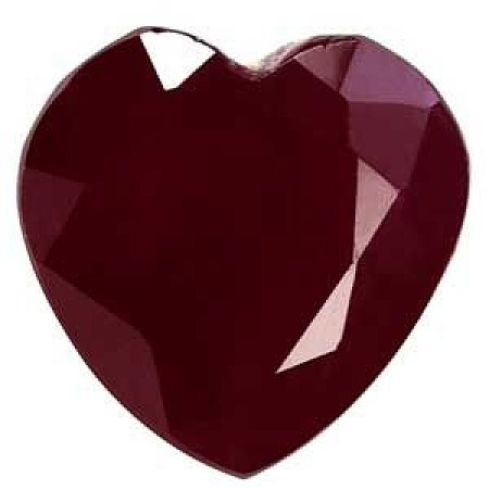 2.47 ct Heart Red Natural Ruby